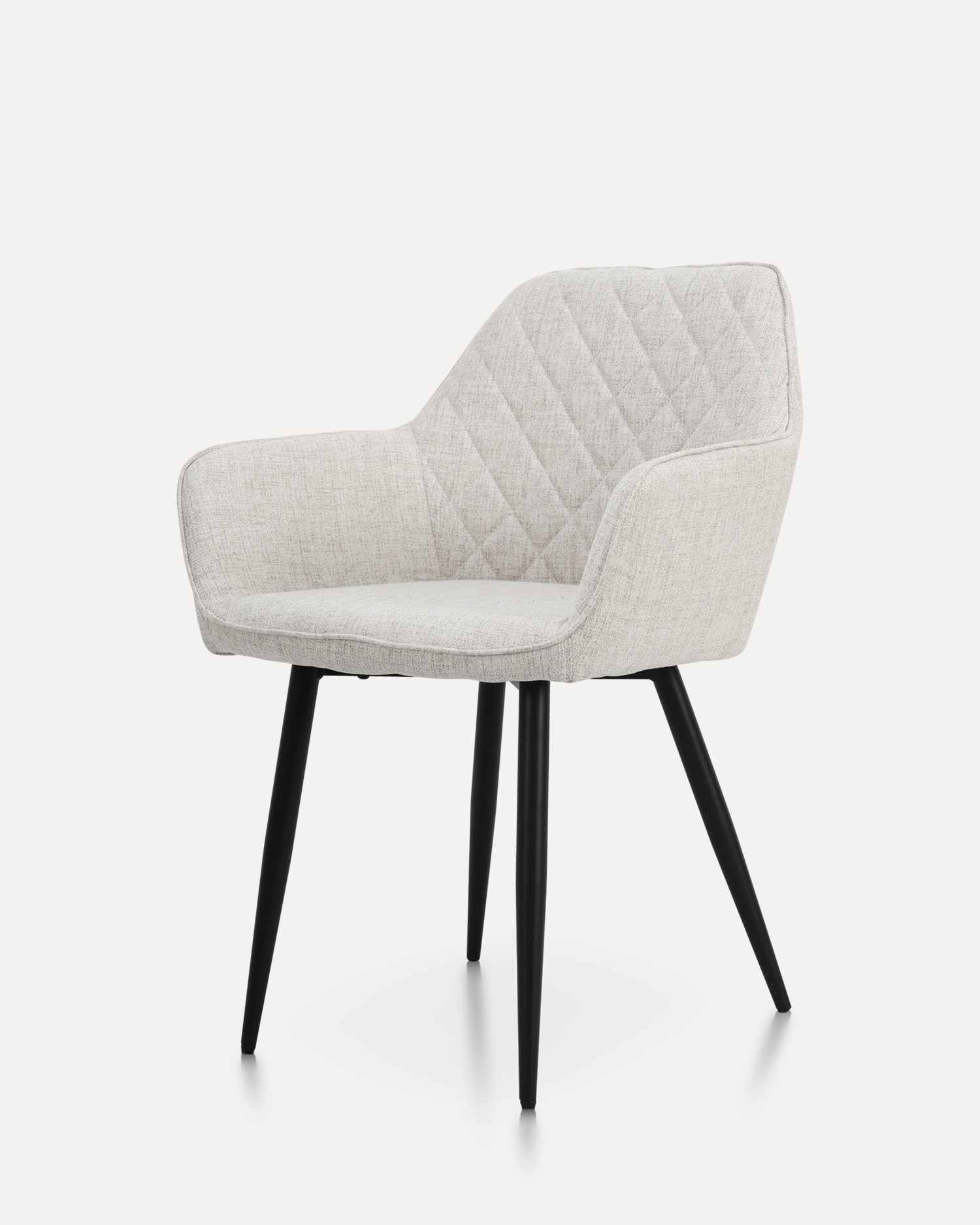 Обитый обеденный стул