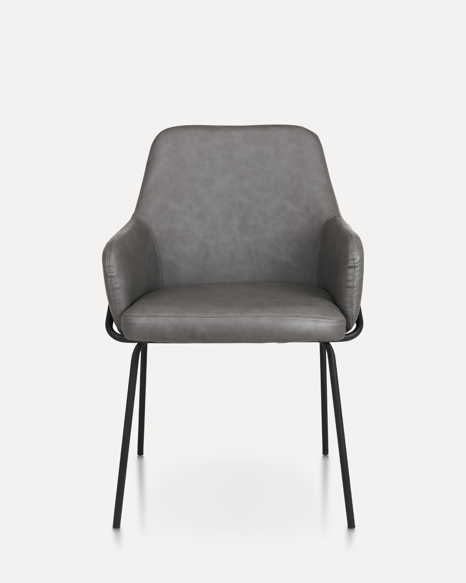 Кожаный обеденный кресло с рукой Кожаный обеденный кресло с рукой